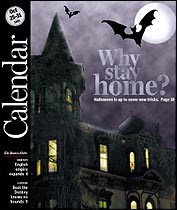 Boston Globe Halloween Calendar