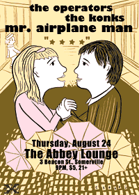 Abbey Lounge 8/24/00 poster